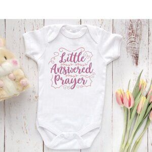 Little Answered Prayer Onesie